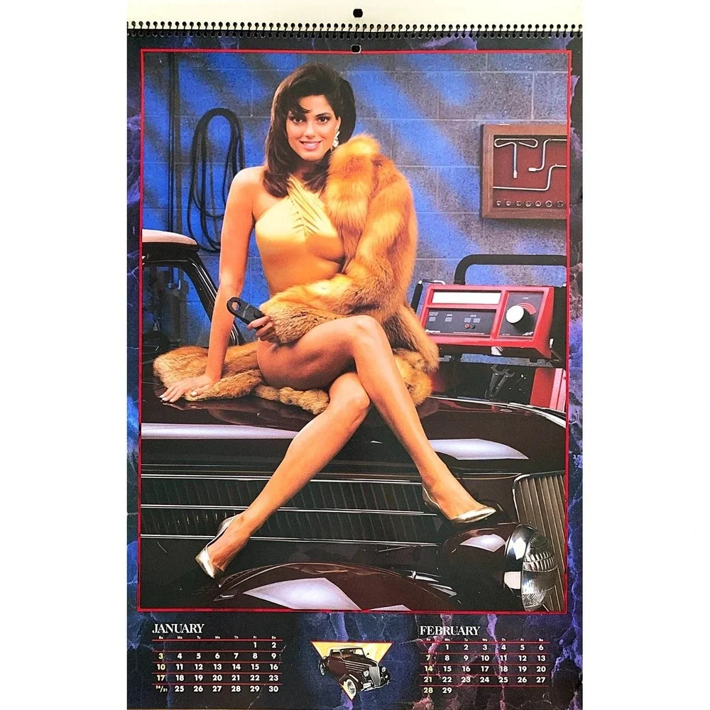 7 Snap-On Tools Collection Calendars 1988-90-92-96-97, 2001-02 Wheels & Girls VG